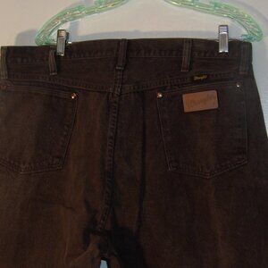Wrangler Brown Boot Cut Premium Men's Jeans Sz 40/36